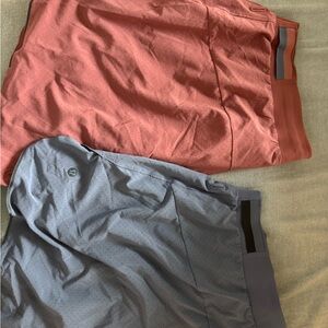 2 pairs of Lululemon men’s XXL 5” running shorts